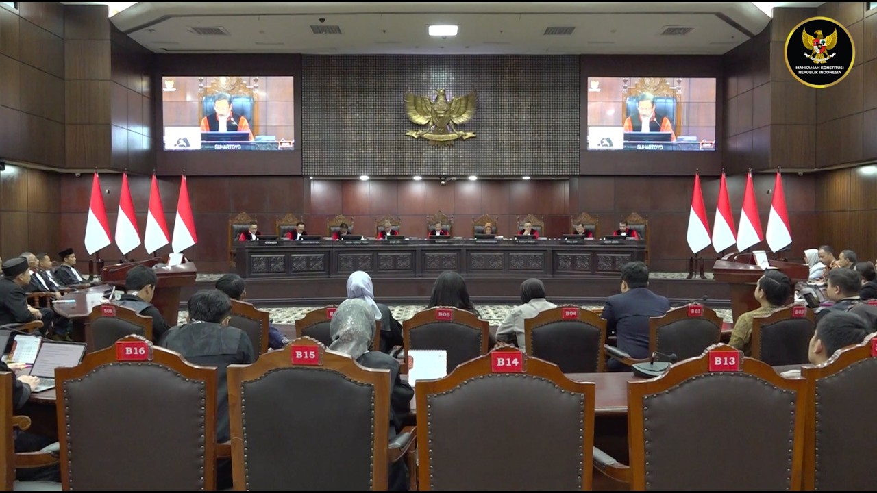 (Berita Video) 16 Maret 2026 : Sidang Putusan Pengujian Undang-Undang
