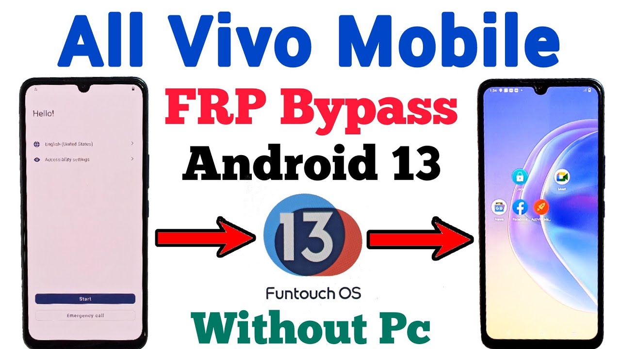 All Vivo Mobile | FRP Bypass | Android 13 | Google Account | Unlock Tool | Without Pc | New Method.