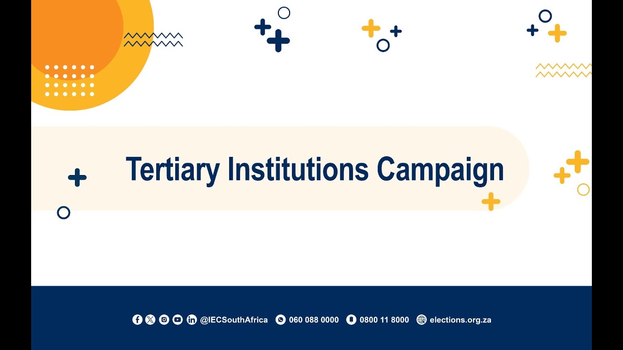 LIVE: IEC Youth Voter Activation at Taletso TVET College | Register, Learn, Lead 🇿🇦