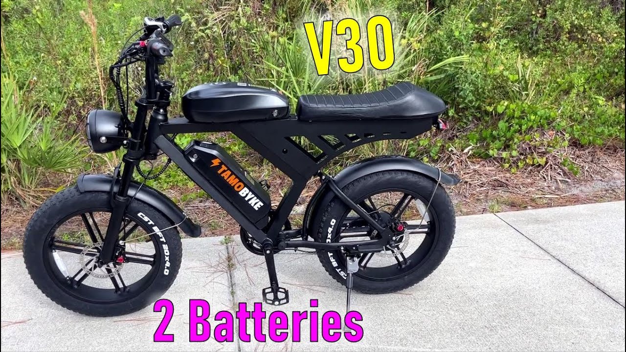 Tamobyke V30 Movcan V60 dual battery Electric Bike review - $999