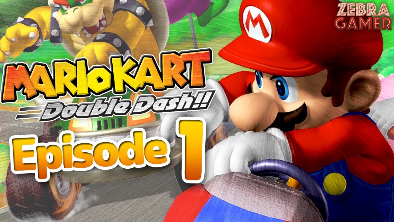 Mario Kart Double Dash!! Gameplay Walkthrough Part 1 - Mario & Luigi! 50cc Mushroom Cup!