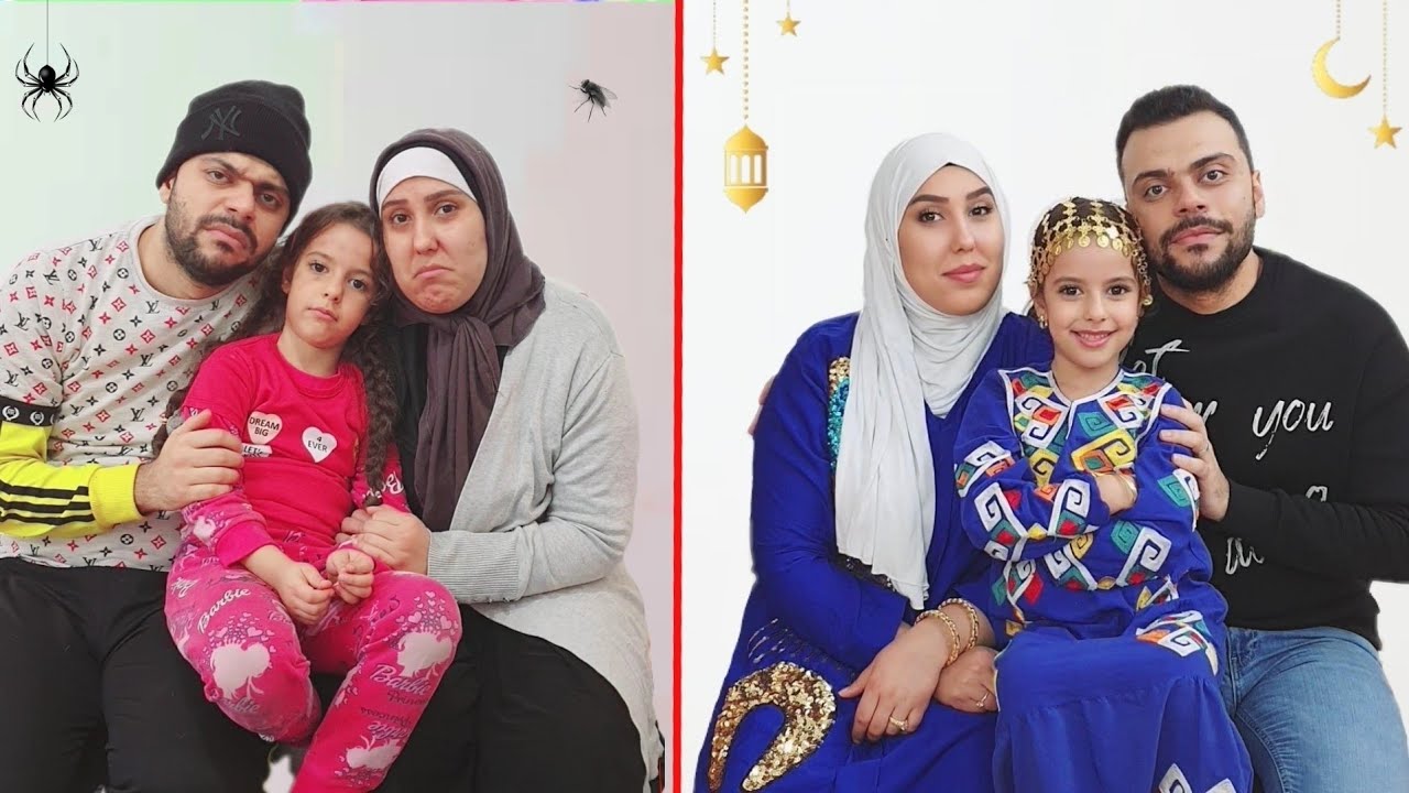 الغني ضد الفقير || في ايام رمضان ( مريم - علي - سرى )