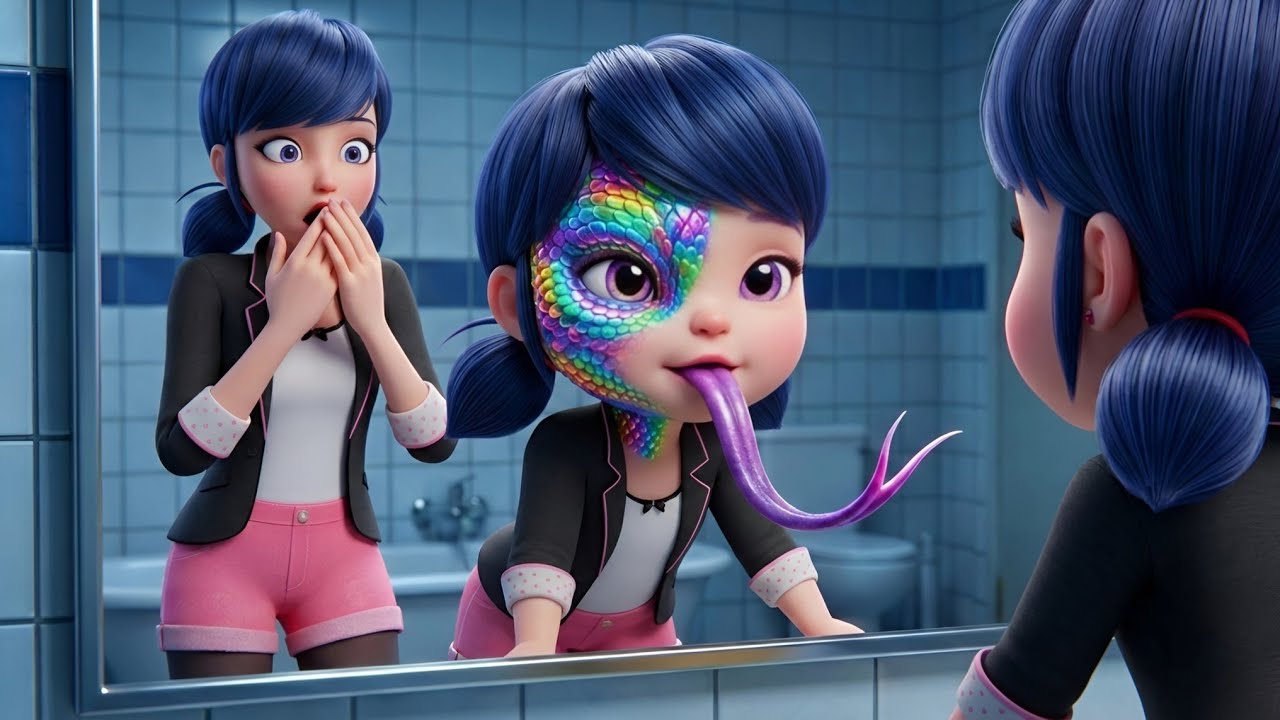 OMG😰 baby Marinette in trouble 😱💔, Marinette is scared. @Mr.Otaku_Recap @GAMEARTMIRACULOUSSIMS.