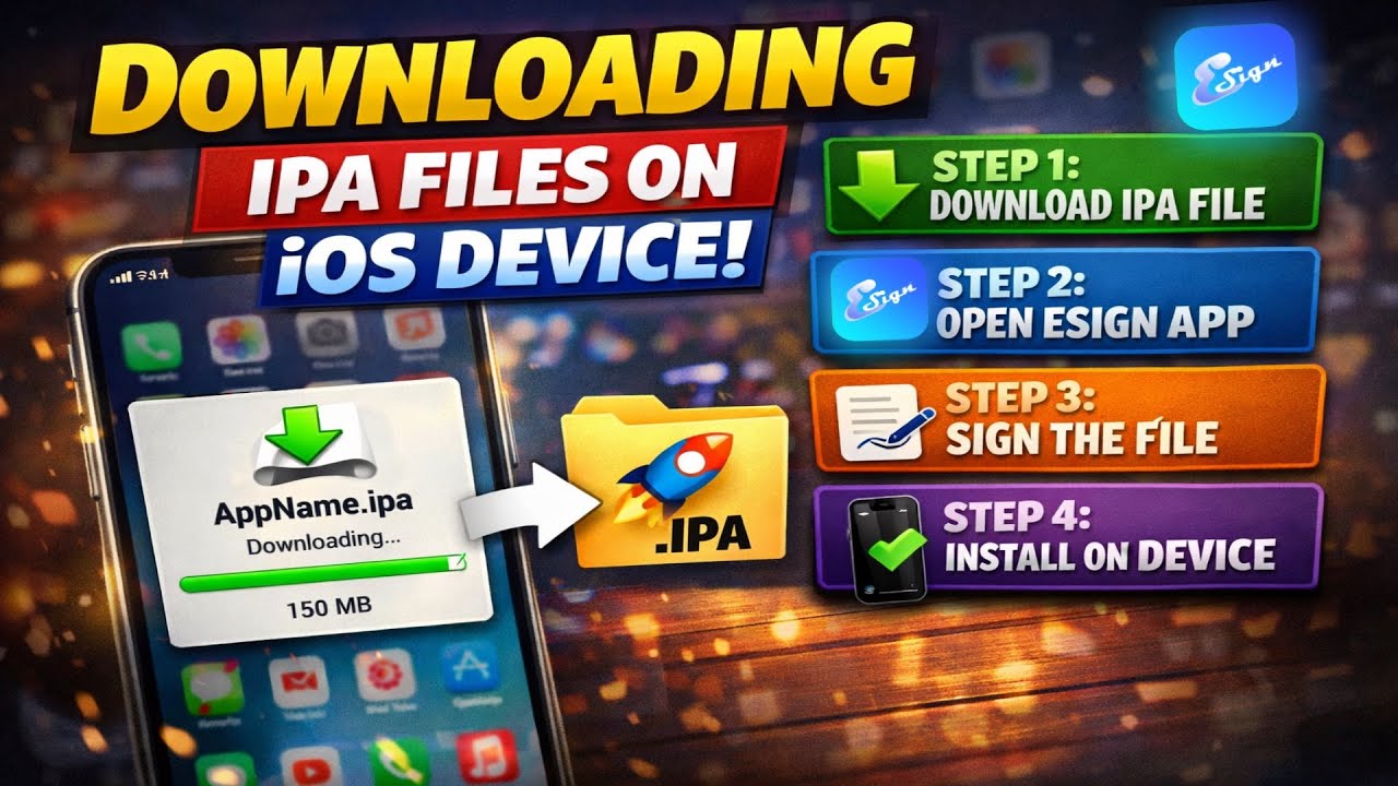 [REVOKED] Install ESign on iOS | Install IPA Files on iPhone & iPad (No PC) iOS 15 - 26.2 (Part 7)