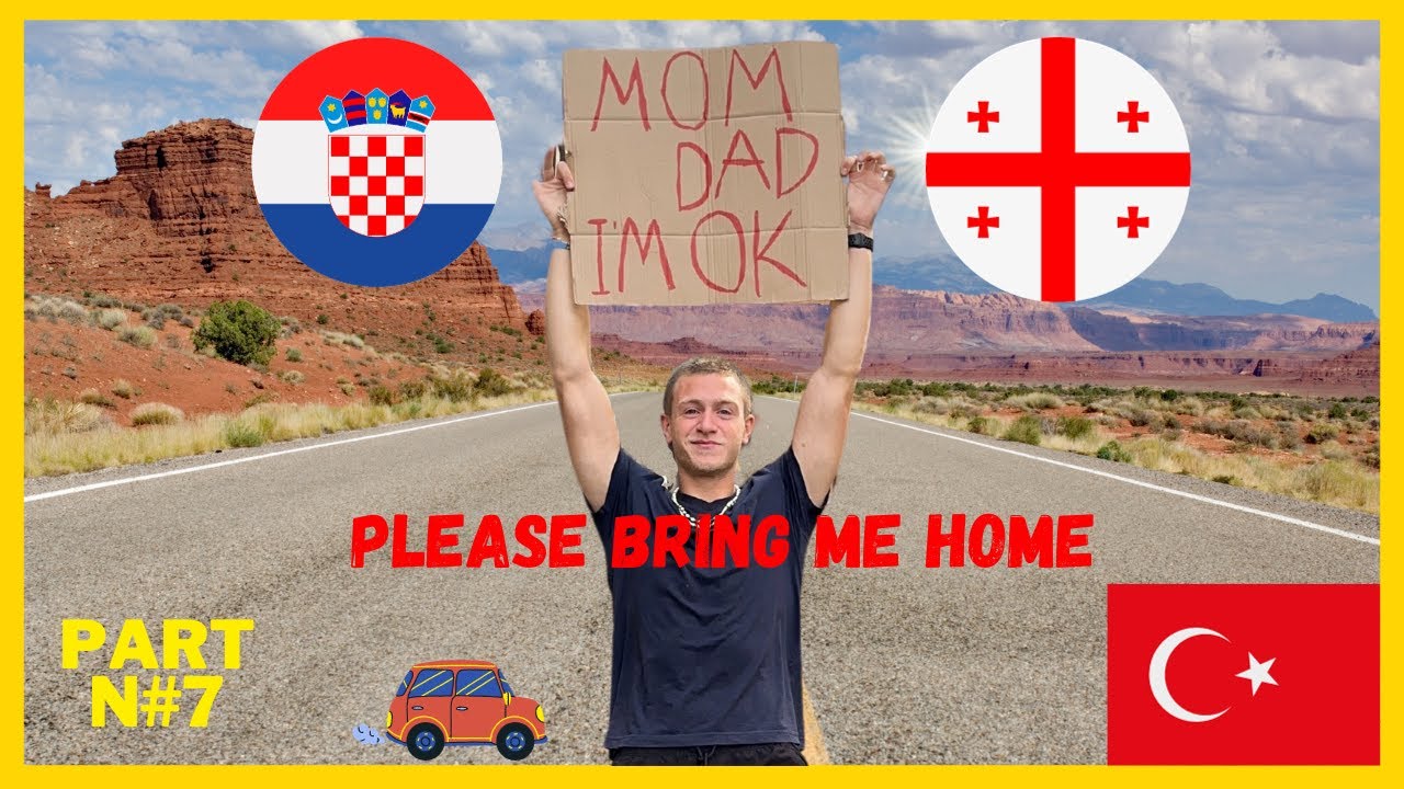 HITCHHIKING from CROATIA to GEORGIA | PART 7 | How I managed to cover 3000+ KM in 11 days