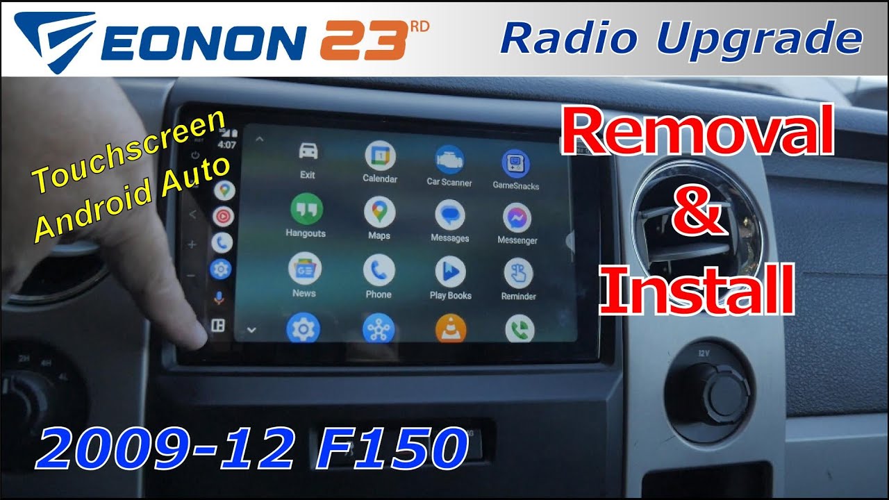 Eonon FDF1X6 Radio Upgrade for the 2009-12 Ford F150