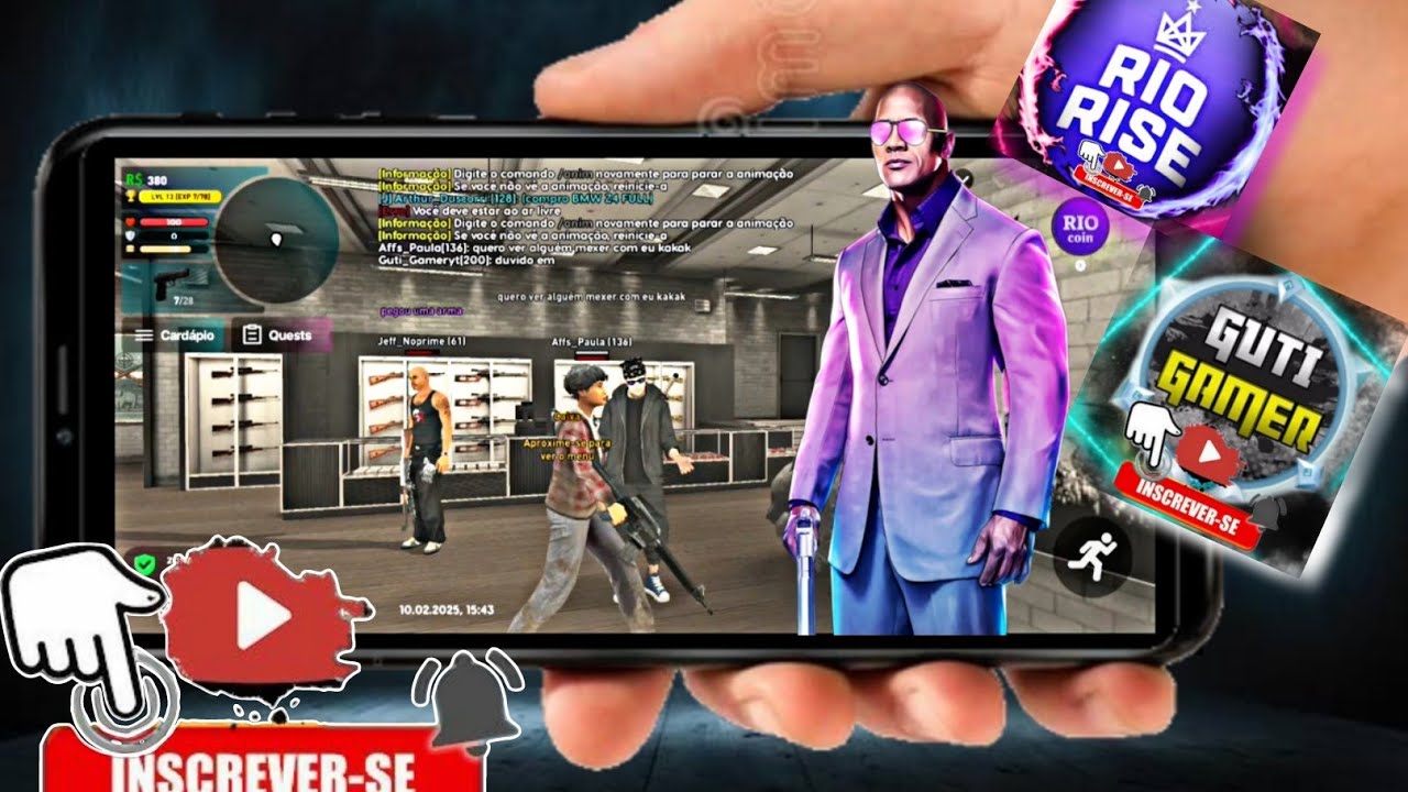 RIO RISE - COMO COMPRA ARMA,COLETE E PORTE DE ARM4 #riorise #GUTIGAMER #rpandroid #CODIGOPROMOCIONAL