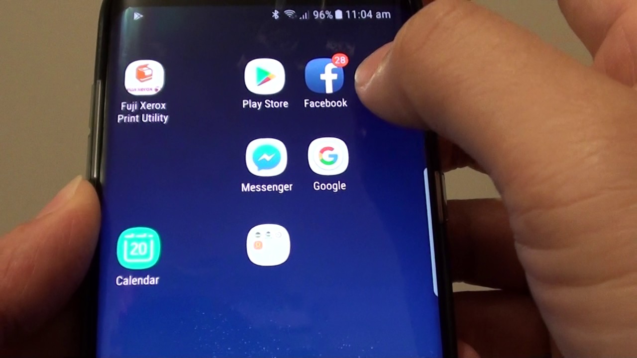 Samsung Galaxy S8: How to Delete a Folder From Home Screen