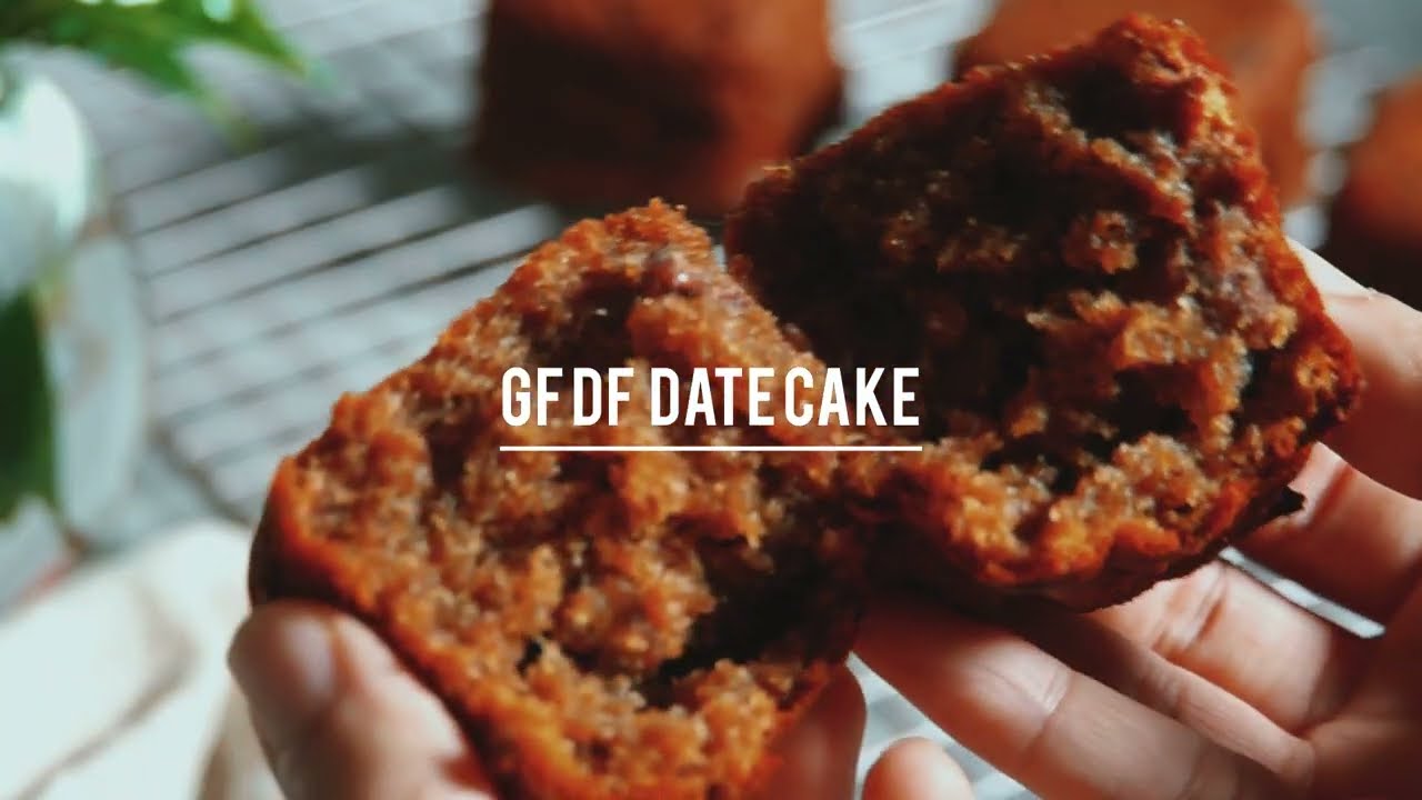 Gluten free Dairy free Date Cake