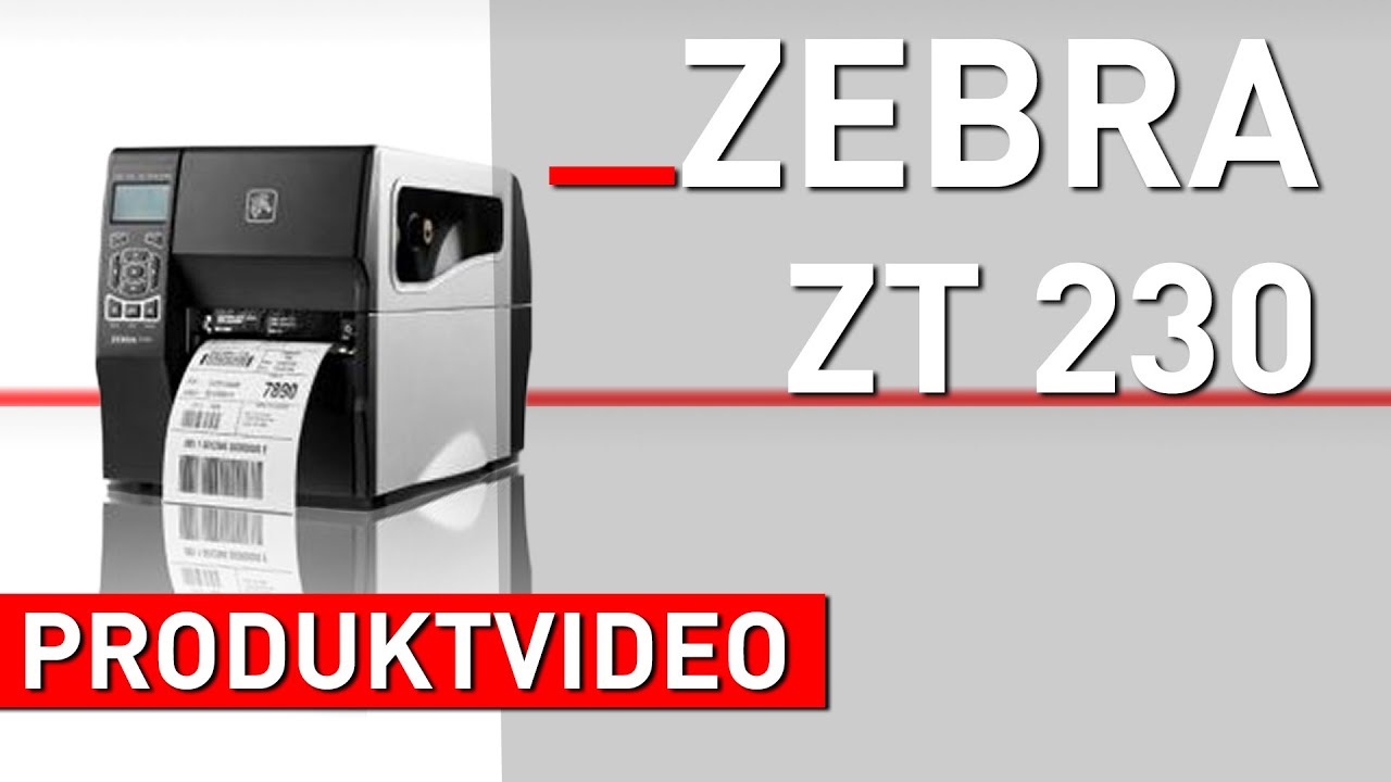 Zebra ZT230 TD-Industrie-Etikettendrucker | Mediaform Shop [Produktvideo]