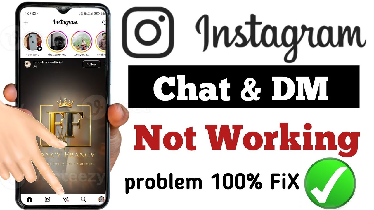 Instagram Message Icon Missing? Chat Not Working Problem Fixed 2025 