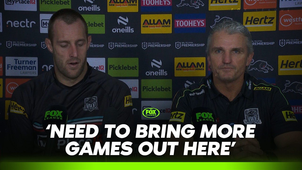 ‘Room to Improve’ 👀 Cleary puts rest of competition on notice 😳 | Panthers Press Conference