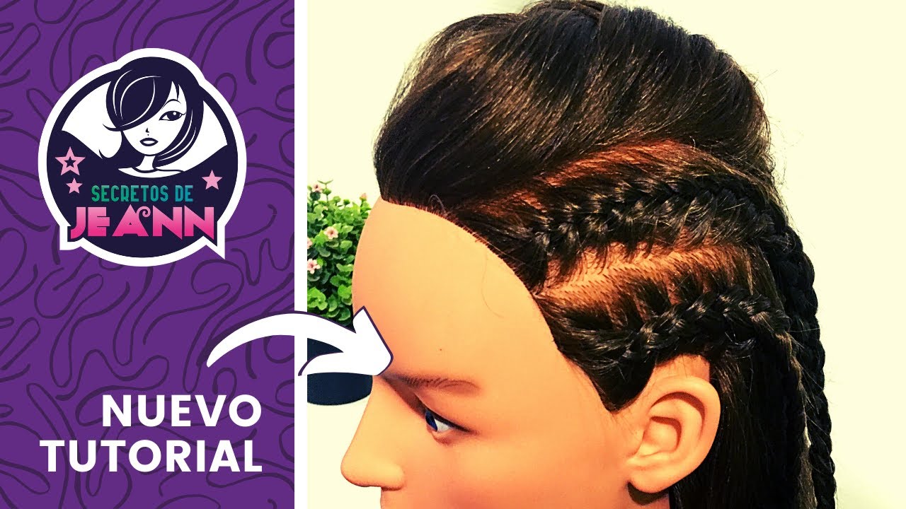 PEINADO ESTILO VIKINGO | Secretos de Jeann
