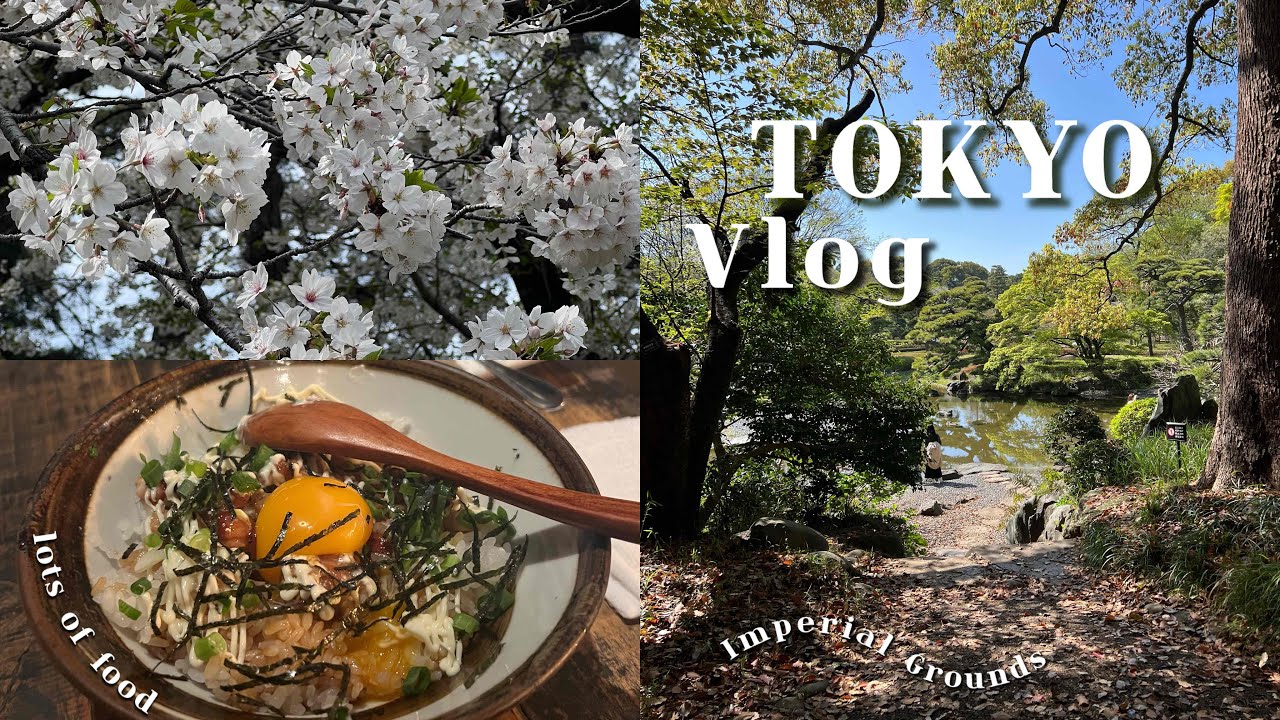 TOKYO TRAVEL VLOG✮⋆˙: Imperial Palace Grounds and walking around Ginza