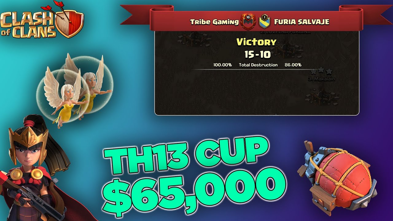 Tribe Gaming PERFECT War In TH13 Cup!