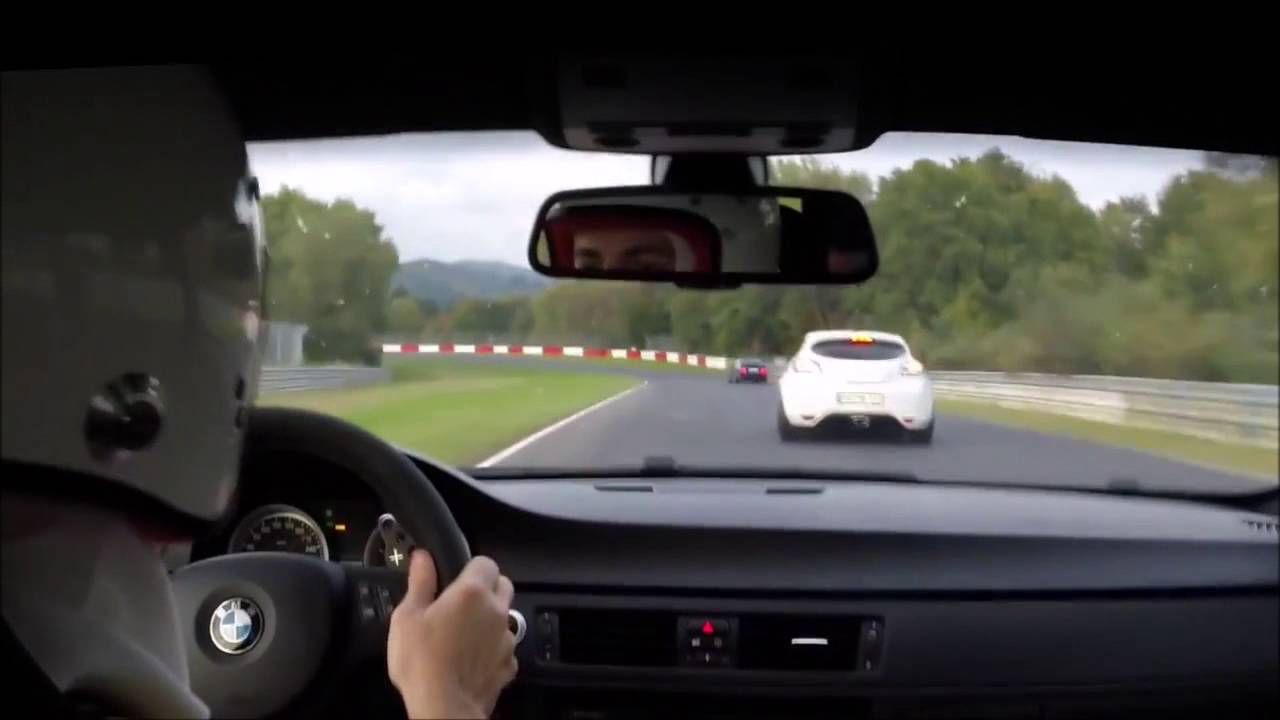 Bmw E92 M3 vs Renault Megane RS x 4  **Nurburgring Nordschleife**