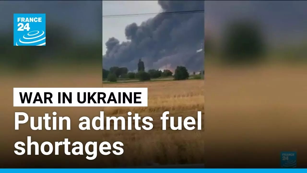 Ukraine strikes another Russian oil refinery as Putin admits fuel shortages &bull; FRANCE 24 English