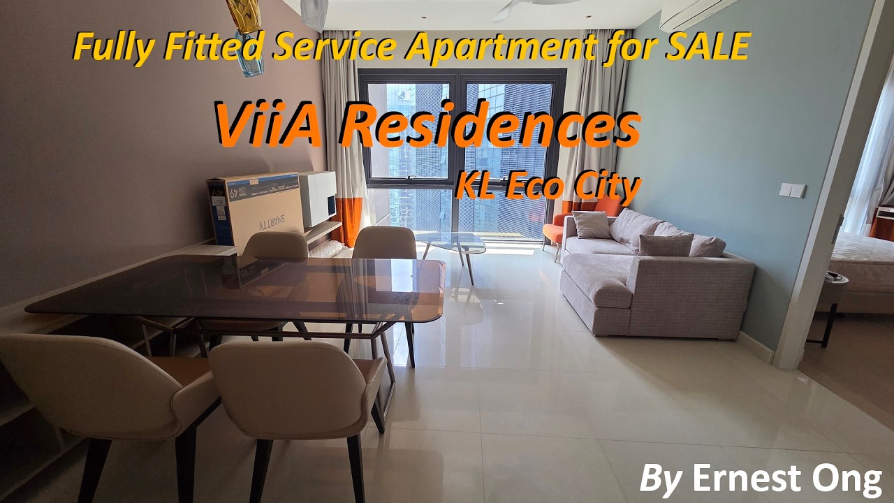 For SALE | Furnished High Floor 1 Bedroom 1 Bathroom Viia Residences Unit