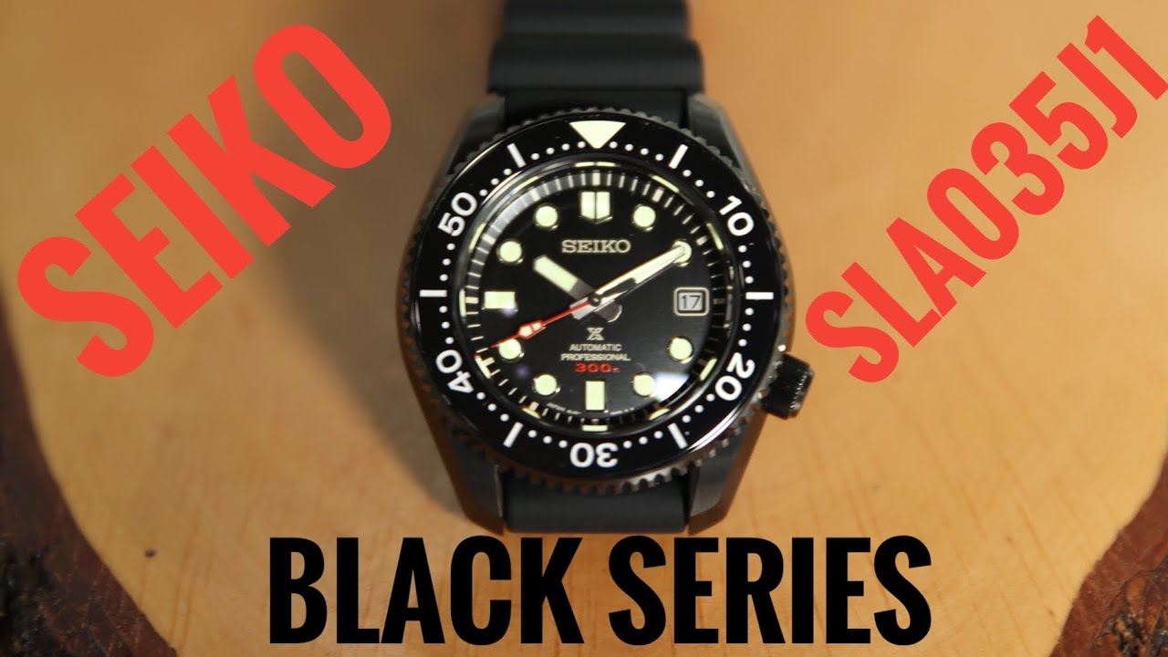 Seiko Prospex Marinemaster Black Series | Review | SLA035j1 | Limited Edition
