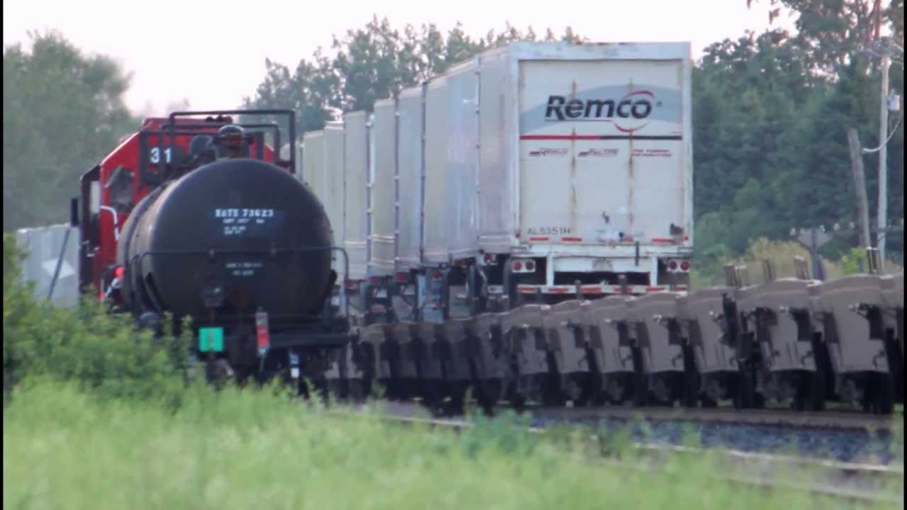 Extreme Railfanning ! CSX,UP,CP,STL&H,CN,VIA & GO !