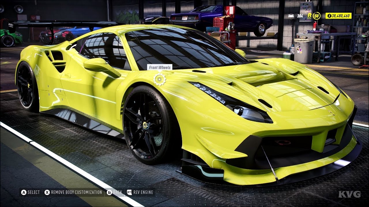 Need for Speed Heat - Ferrari 488 GTB 2015 - Customize | Tuning Car (PC HD) [1080p60FPS]