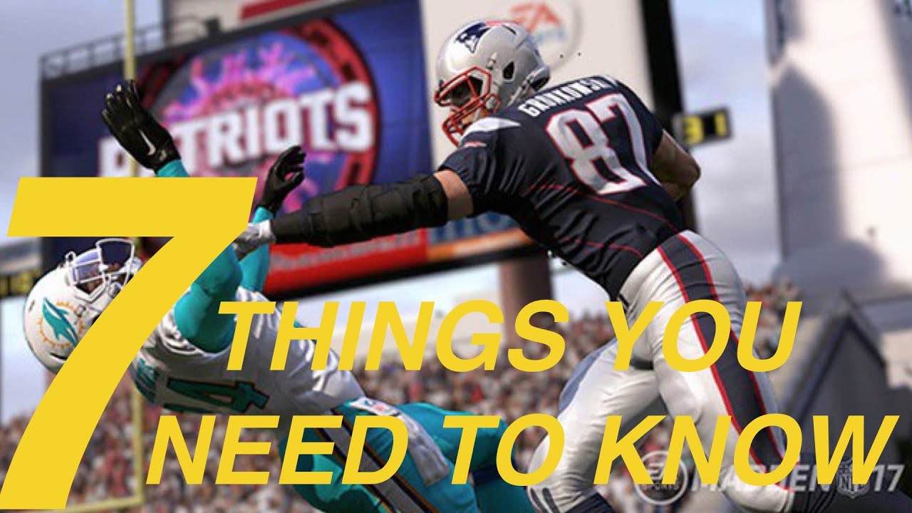 MADDEN 17 GAMEPLAY FEATURES! 7 THINGS YOU SHOULD KNOW!