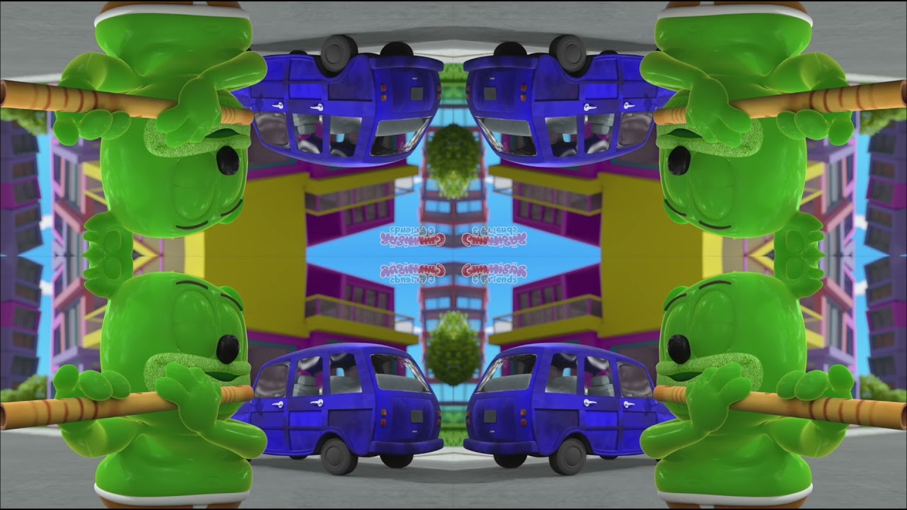 Pied Gummy (4-Way Mirrored) - Gummy Bear Show MANIA