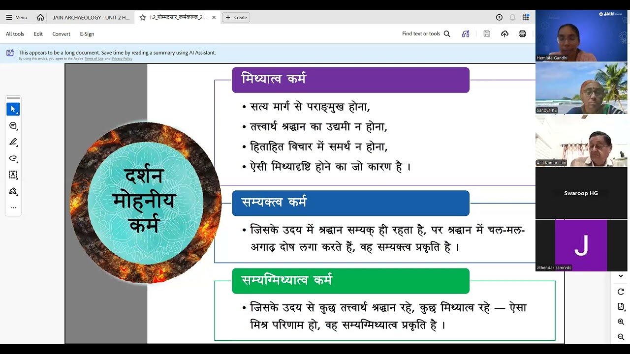 Theory of Karma - Mohniya Karma
