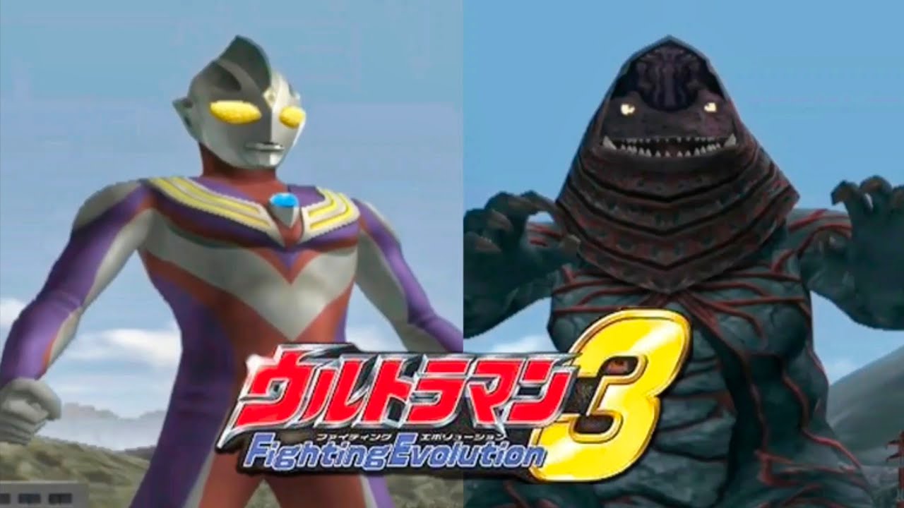 Ultraman FE3 Story Mode Ultraman Tiga ตอน การแก้แค้นของGolza  AetherSX2 