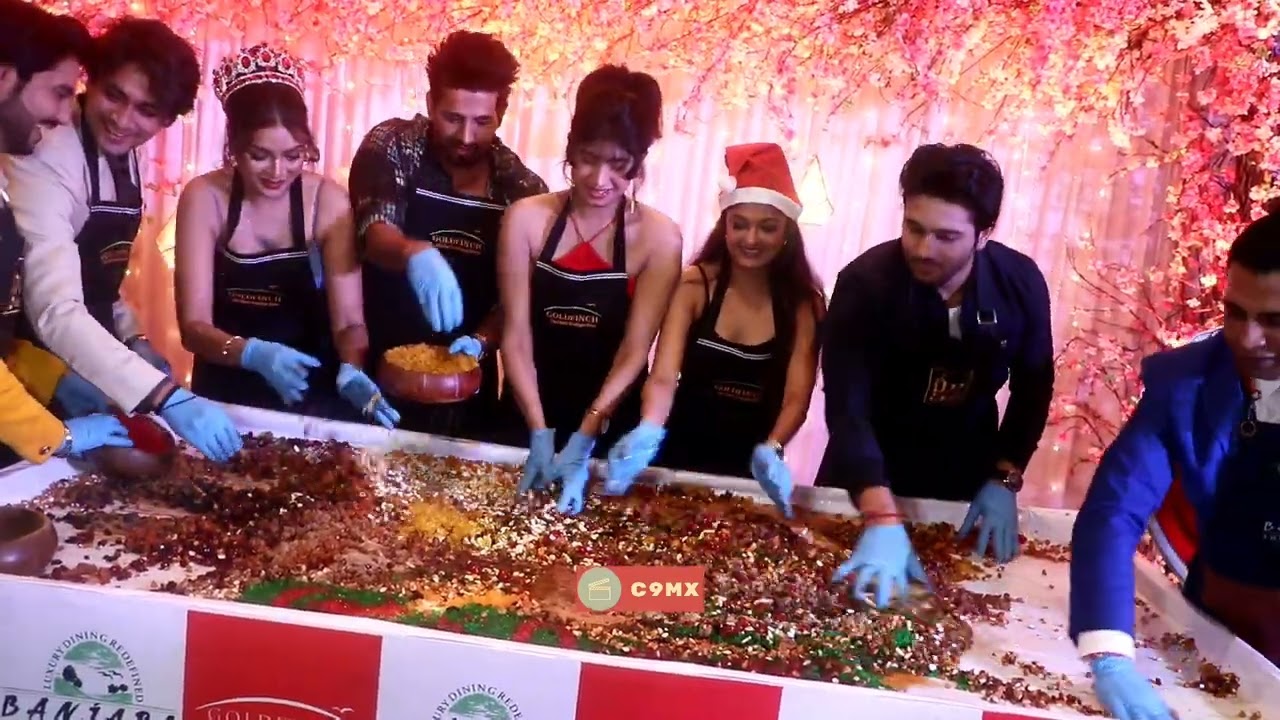 Mashallaha Song Launch & Cake Mixing With Mohit Kapoor,Megha Gupta,Tarun Namdev At Goldfinch Hotel