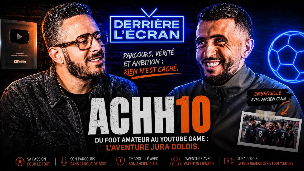 DÉRRIÈRE L'ÉCRAN - ACHH10 - Achraf Beriss : 