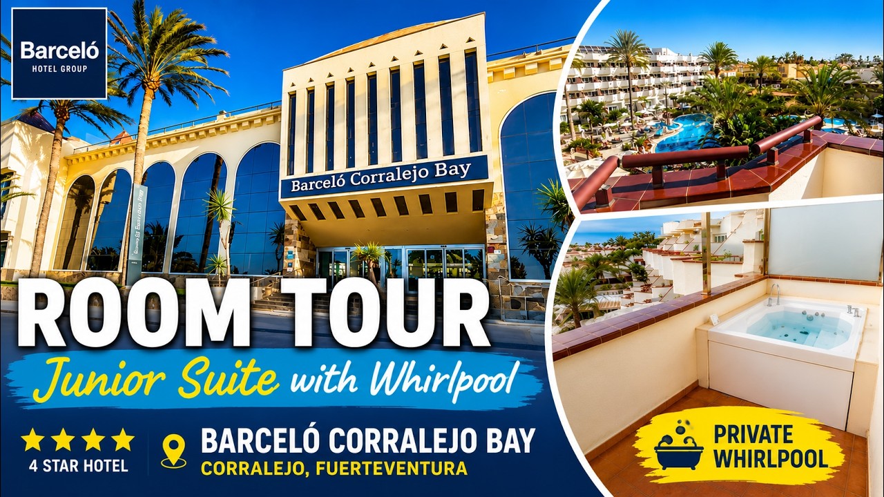 Barcelo Corralejo Bay Fuerteventura Junior Suite Room Tour!
