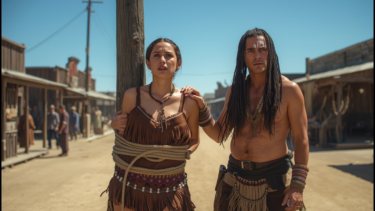 They Wanted to Hang an Innocent Woman — A Lakota Warrior Saved Her Life and Won Her Heart