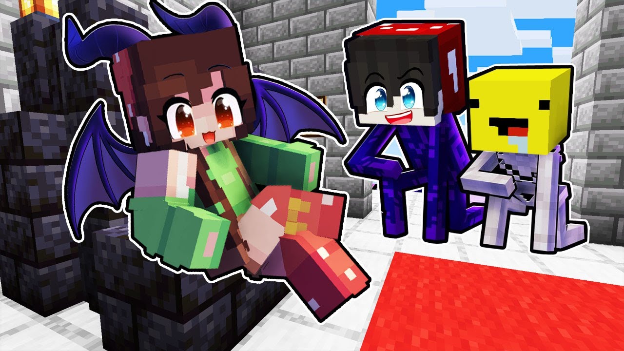 Becoming the MONSTER QUEEN in Minecraft! ( Tagalog )
