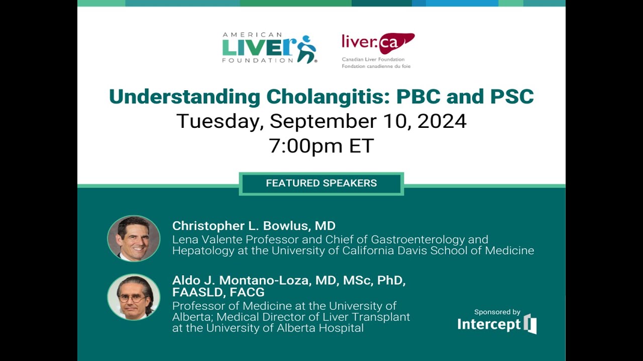 Webinar: CLF x ALF: Understanding Cholangitis: PBC & PSC