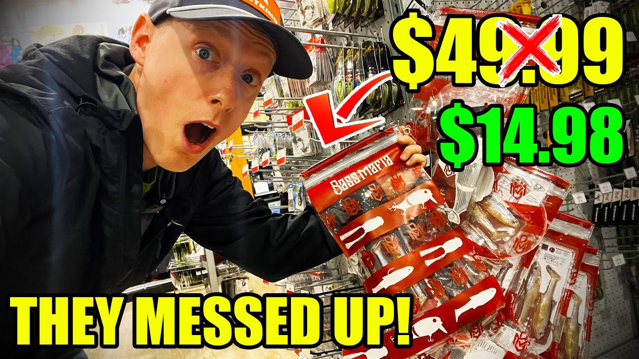 Go To Dicks Sporting Goods BEFORE They Fix This!!(Bass Mafia Money Bag Stocking)