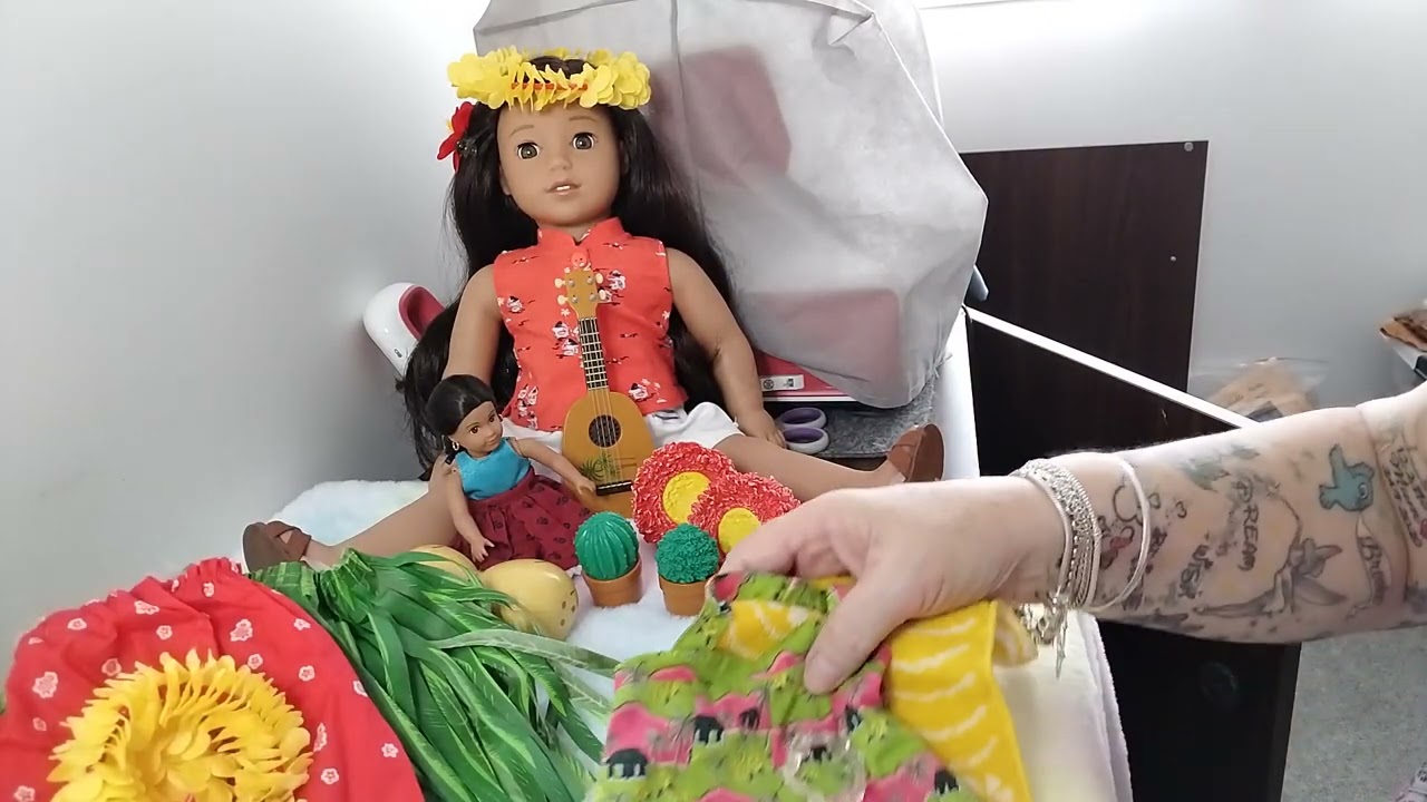 My AG Doll Nanea and some of her collection