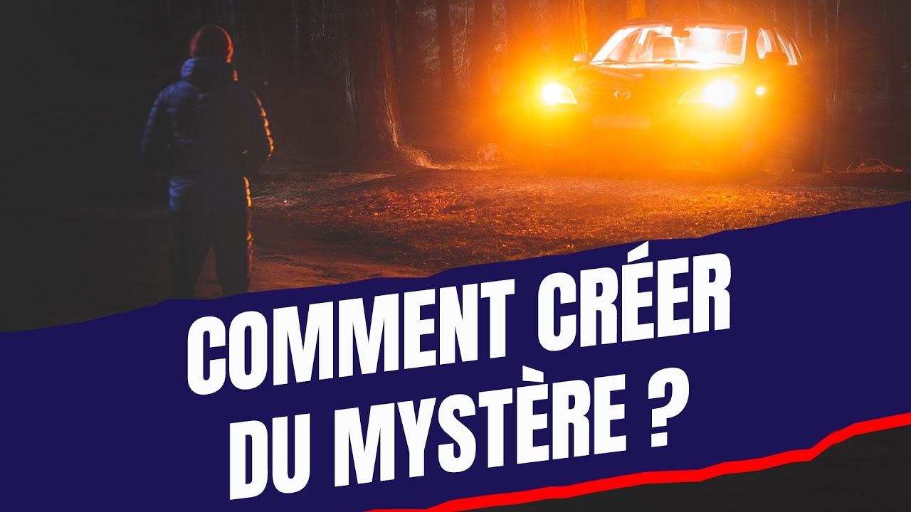 Comment cr&eacute;er du myst&egrave;re dans un roman policier/thriller ?
