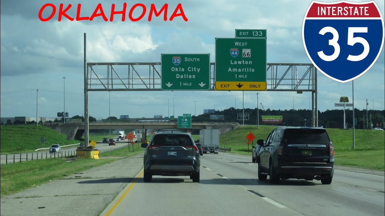 Interstate 35 - Oklahoma southbound [FULL LENGTH VIDEO]