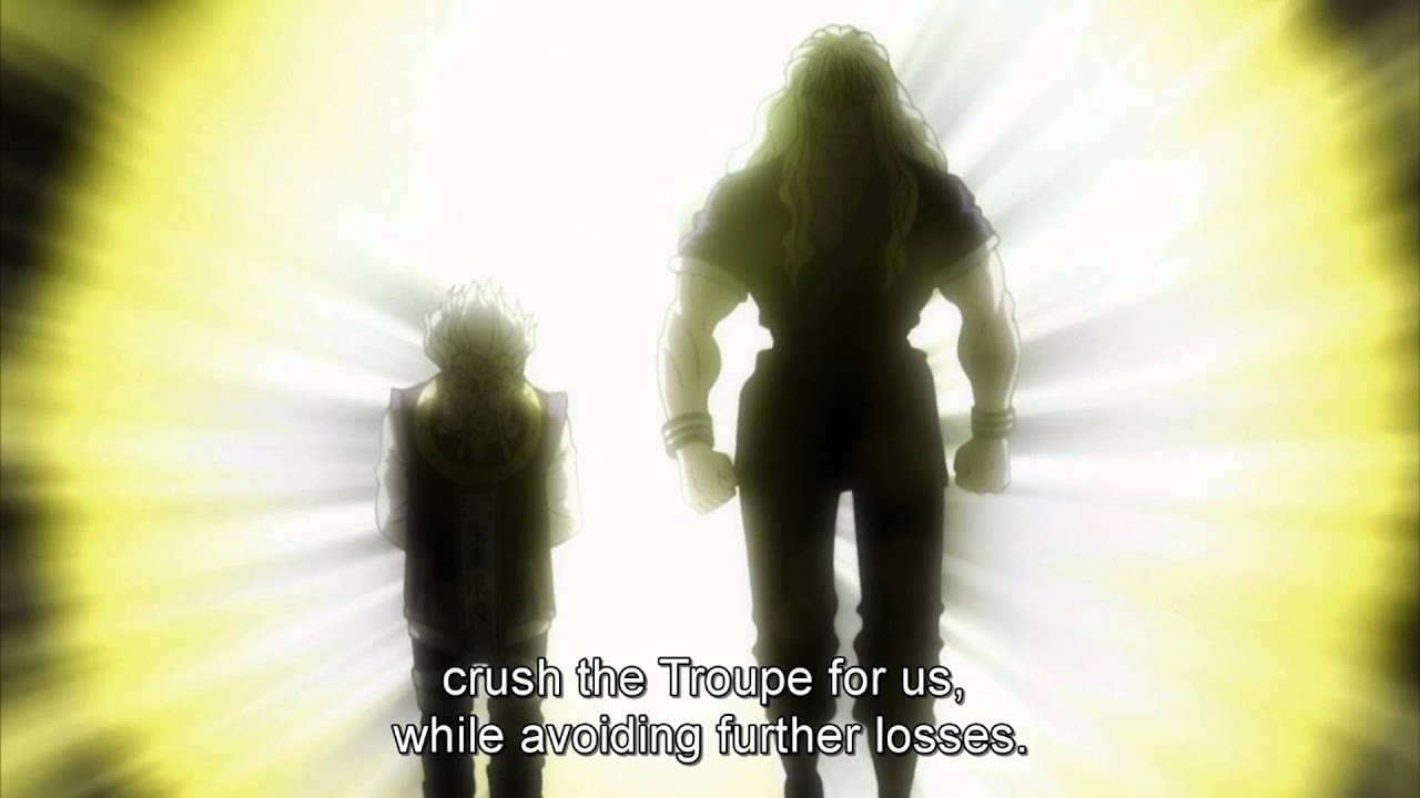 Hunter x Hunter (2011) HD - Silva and Zeno Pros Scene