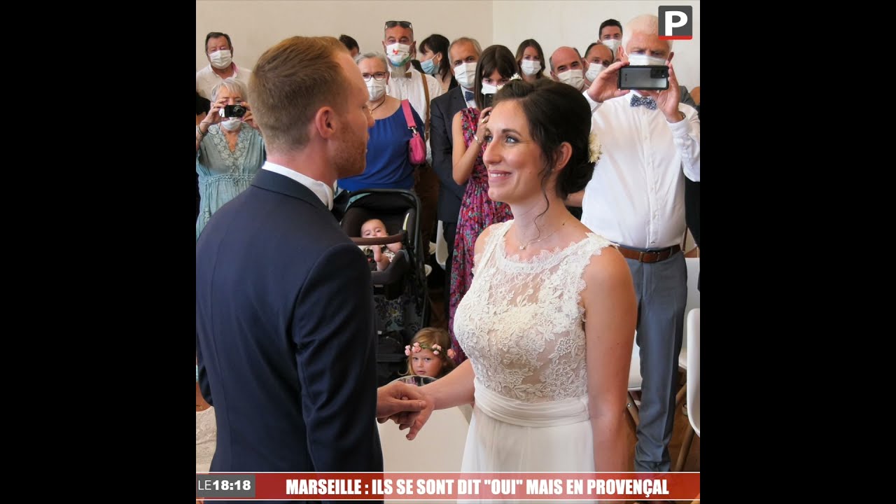 Le 18:18 - Première à Marseille : un mariage célébré en français et... en provençal !