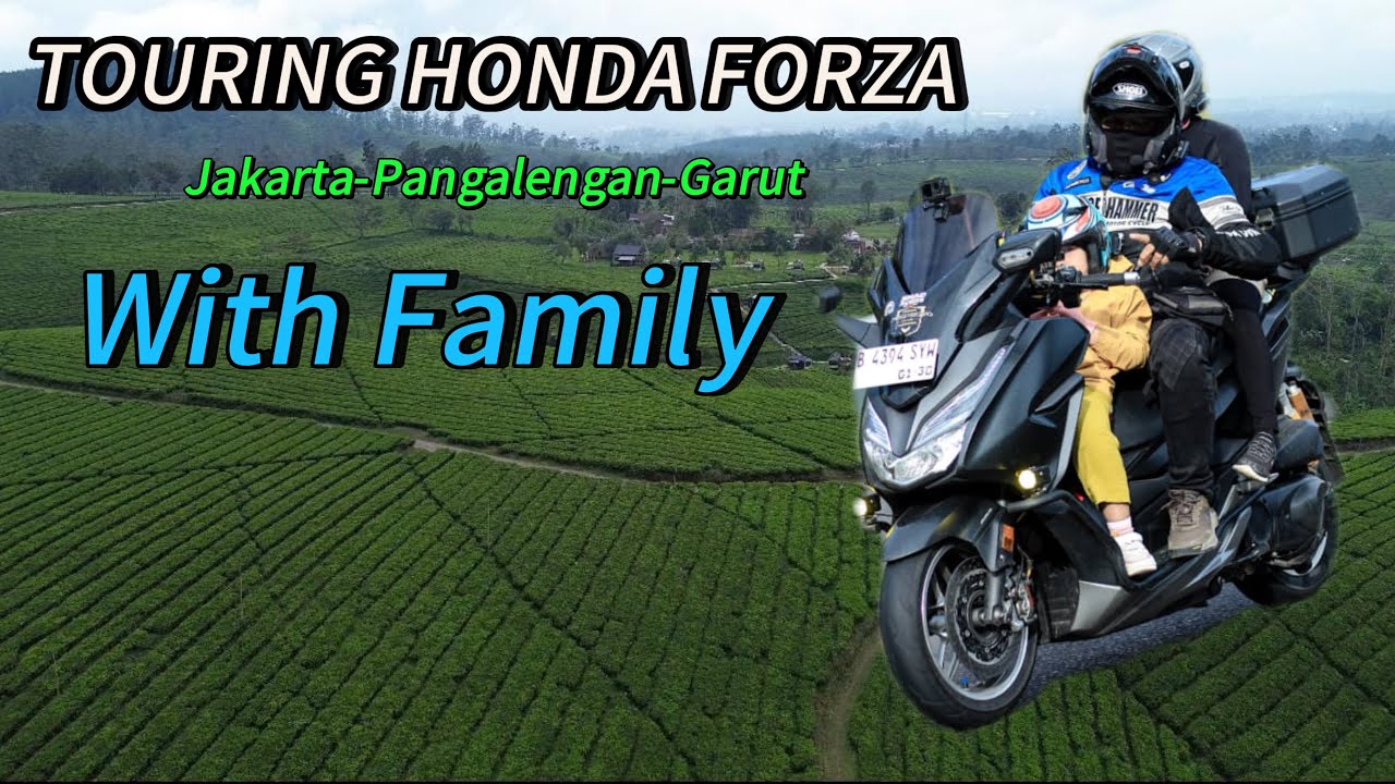 Test Touring Jakarta - Garut Dengan Motor Honda Forza..Mesin Standar....!!
