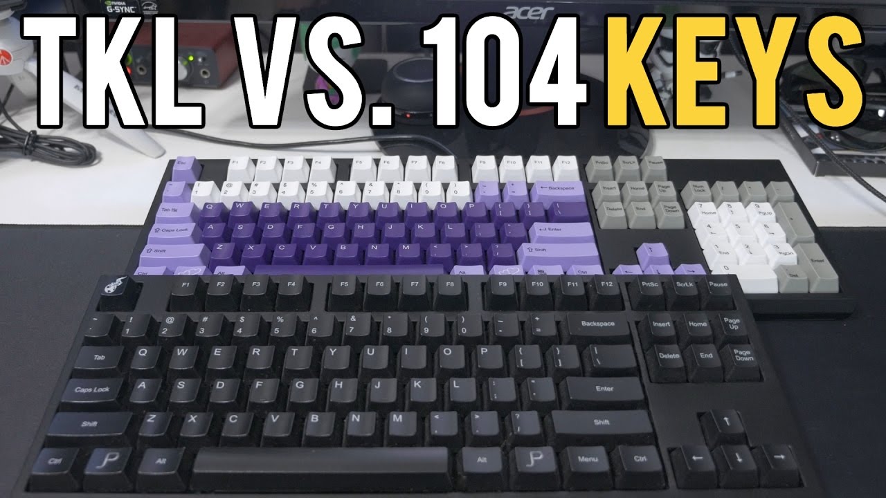 Tenkeyless Vs Full Size Keyboard for Gaming