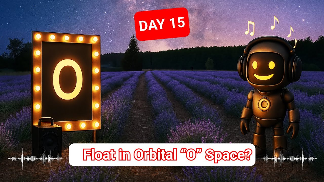 O | Orbital Calm | Deep Space Ambient Meditation – Alphabet Music Series