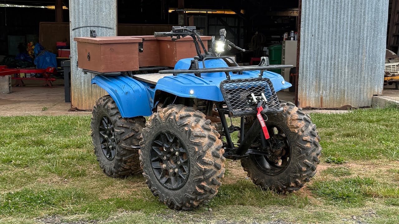 2003 Yamaha Bear Tracker 250 Build Transformation