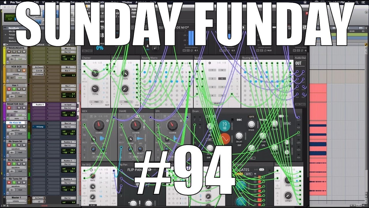 Sunday Funday #94: Recording Multiple Outputs in PRO TOOLS with REAKTOR BLOCKS in Reaktor 6.3