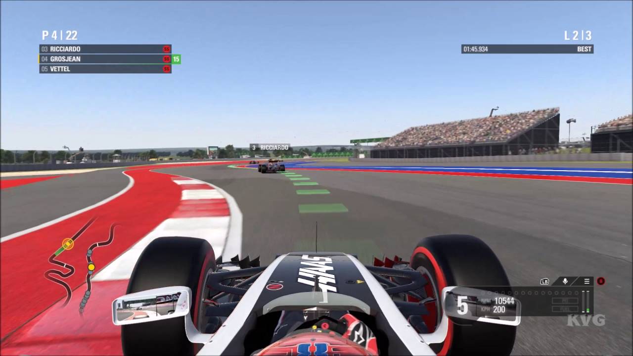 F1 2016 - Circuit of the Americas | United States Grand Prix Gameplay (PC HD) [1080p60FPS]