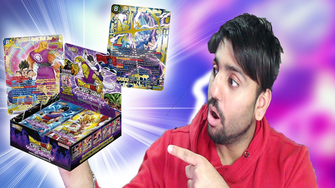 BEAST GOHAN SCR! HUNT Fighters Ambition Booster Box Opening