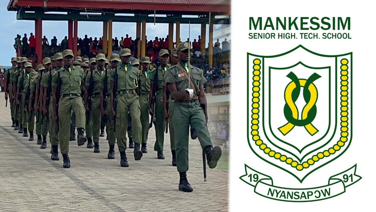 Mankessim Senior High school Master class Display at Central Region Drill Cadet Competition