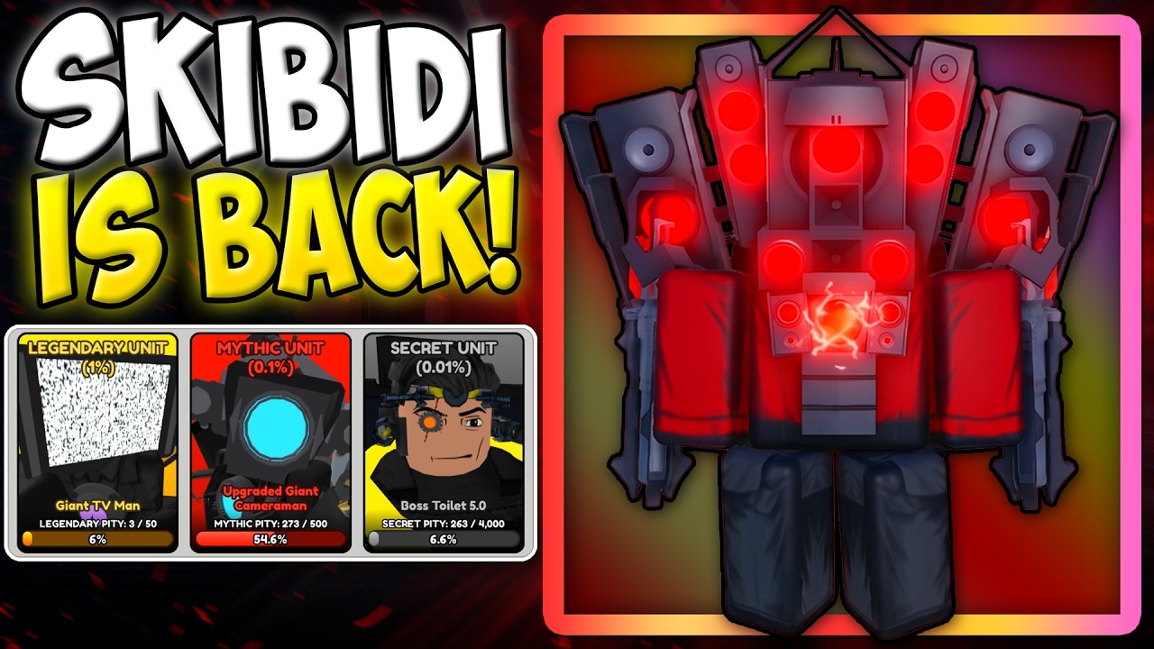 SKIBIDI TOWER DEFENSE ВЕРНУЛСЯ! От нуба до про в *НОВОМ* Skibidi Masters Tower Defense! #roblox